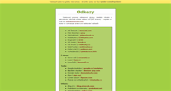 Desktop Screenshot of odkazy.stencek.com