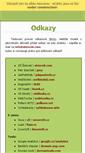 Mobile Screenshot of odkazy.stencek.com